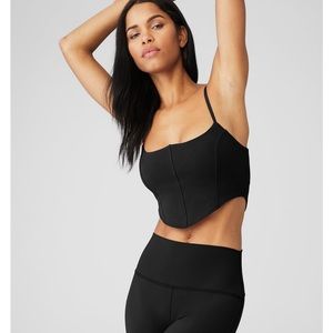 Alo soft sculpt bra tank - S - black